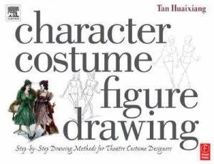 Image of Character Costume Figure Drawing by Tan Huaixiang Book