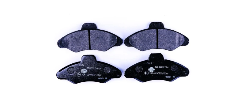 Image of HELLA Brake pad set HELLA 8DB 355 019-041