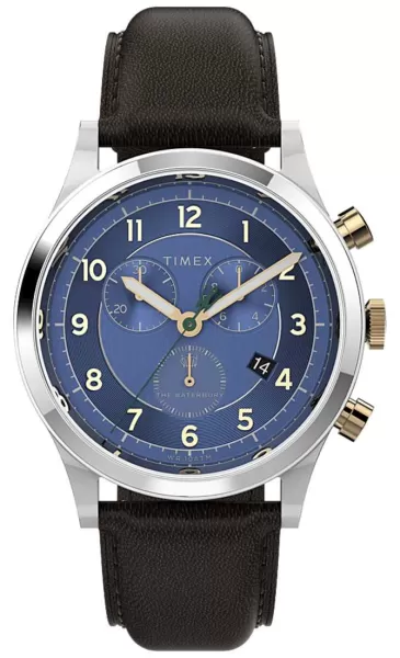 image of Timex TW2V28600 Waterbury Traditional Chronograph 42mm Watch