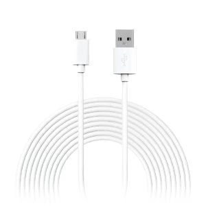 image of Jivo 3M Micro USB Charge Cable Wht