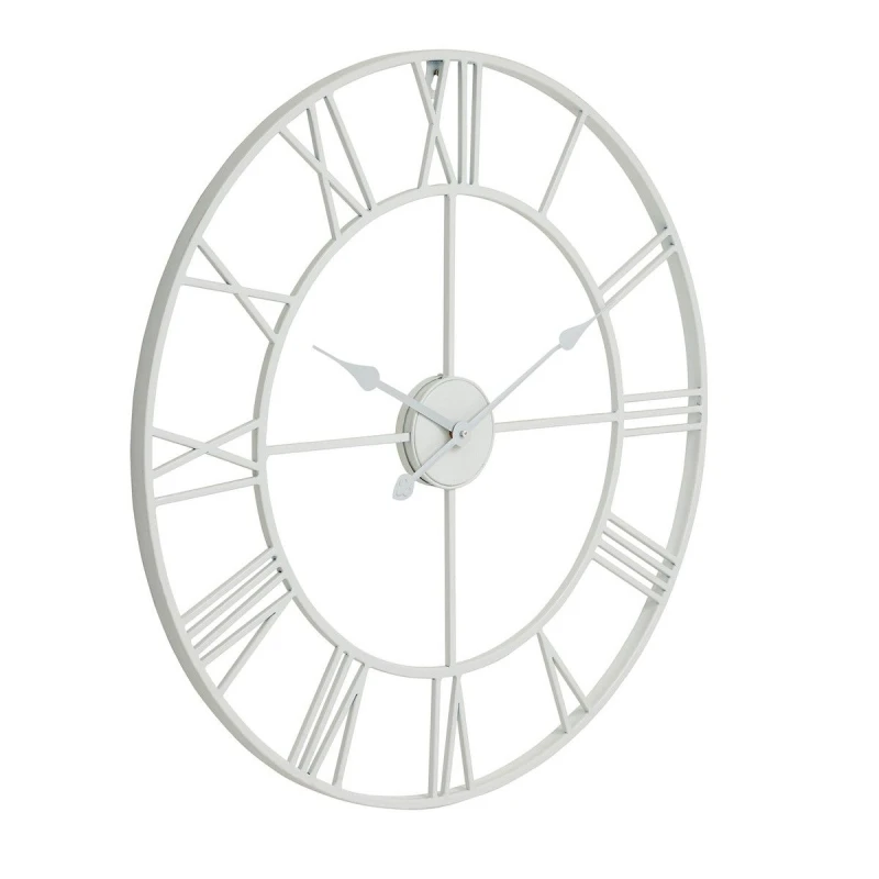 Image of Hill Interiors Skeleton Wall Clock in White White Unisex