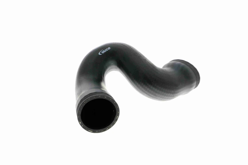 Image of VAICO V10-2876 Turbocharger Hose Rubber with fabric lining, Q+, original equipment manufacturer quality Rubber with fabric lining Charger Intake Hose