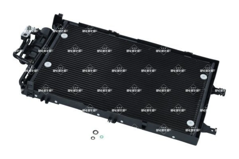 Image of NRF 35530 Condenser with dryer, with gaskets/seals Aluminium Condenser,air conditioning (448)