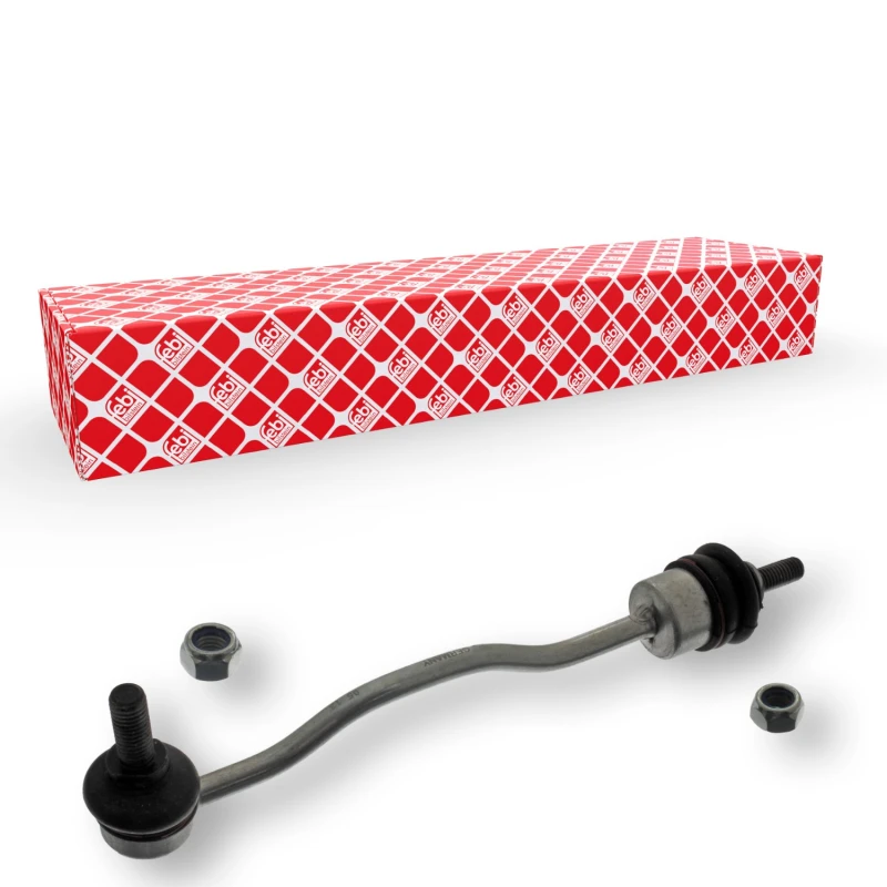 Image of FEBI BILSTEIN 19721 Anti-roll bar link OE Turbo NEW, Front Axle Link Stabiliser (3229)