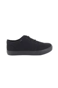 Image of 4 Eye Black Canvas Deck Shoes