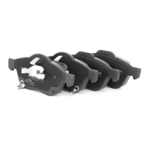 Image of RIDEX Brake pad set 402B0686 Brake pads,Brake pad set, disc brake TOYOTA,Avensis Kombi (_T22_),AVENSIS (_T22_),Avensis Verso (_M2_)