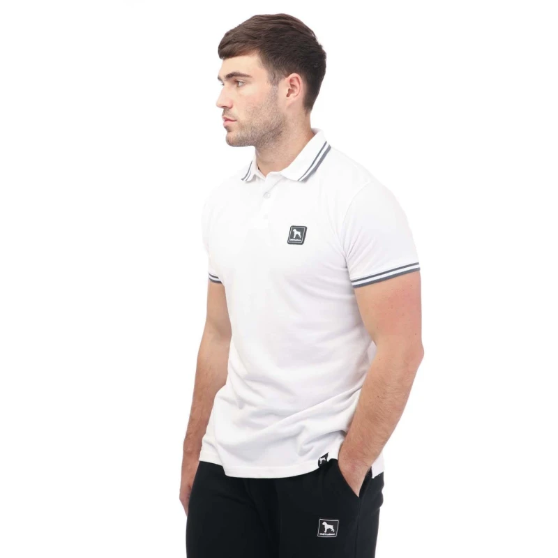Image of One True Saxon Dixon Polo Shirt - White White S