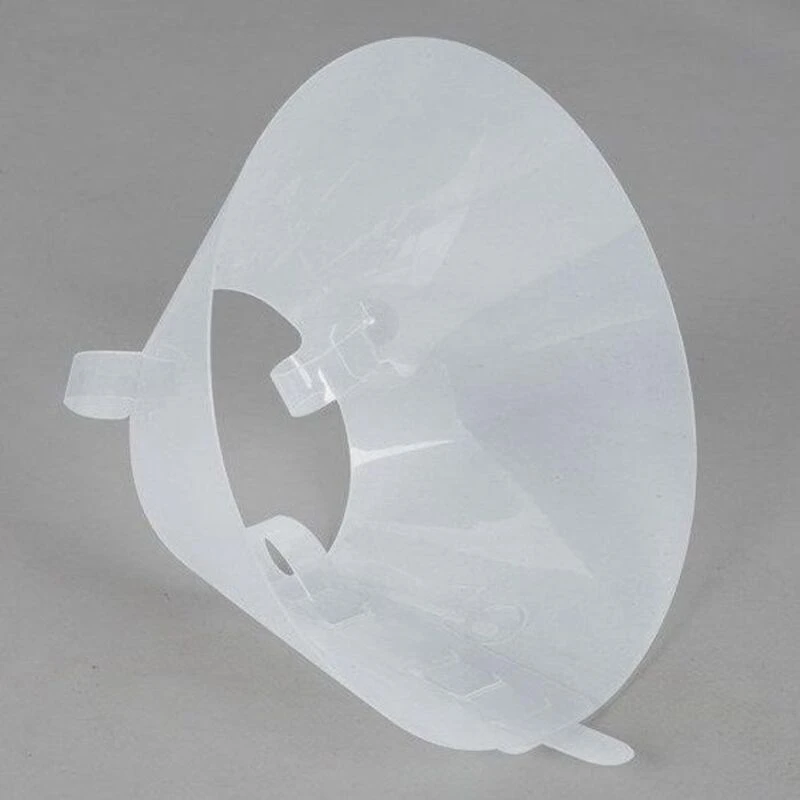 Image of TRIXIE Plastic Funnel Protective Dog Collar - L-XL Clear unisex