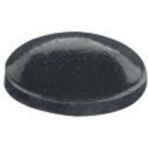 Image of Foot self adhesive circular Black x H 7.9mm x 2.2mm PB Fa