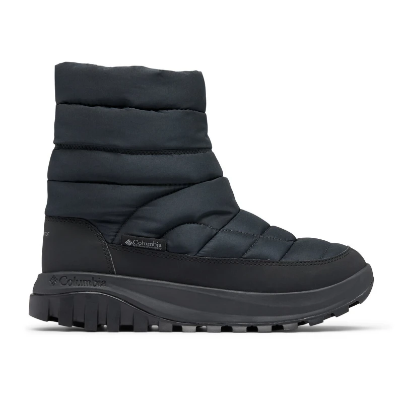 Image of Columbia SNOWTROT MID womens Snow boots in Black