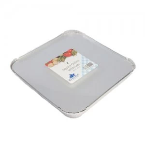 image of Essential Housewares Essential Square Oven Dishes With Lids