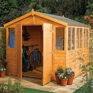 Image of Rowlinson 9' x 6' Wooden Workshop