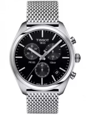 image of Tissot Mens T-Classic PR-100 Chronograph Watch T101.417.11.051.01