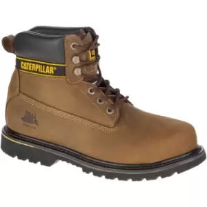 Image of Caterpillar Holton S3 Safety Boot / Mens Boots / Boots Safety (12 UK) (Brown)