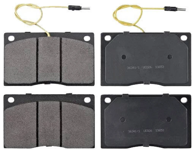 Image of A.B.S. 36341/1 Brake pad set with integrated wear sensor Brake Pad Set,disc brake (402)