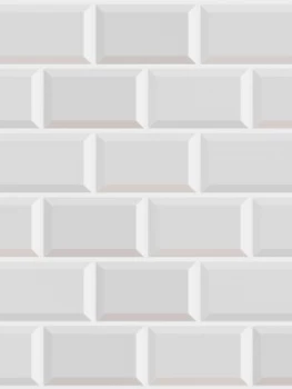 Image of Contour Metro White Wallpaper