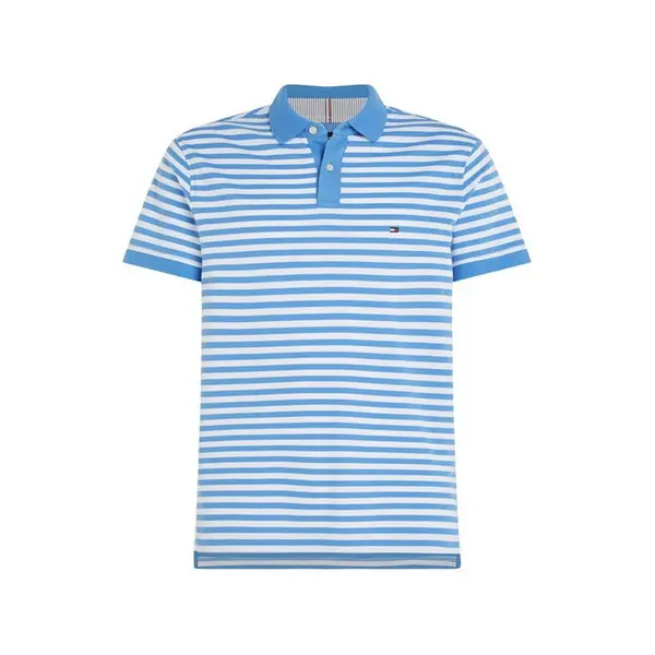 Image of Tommy Hilfiger Tommy 1985Strpe Polo Sn42 Short Sleeve Polos S Blue 54593718350
