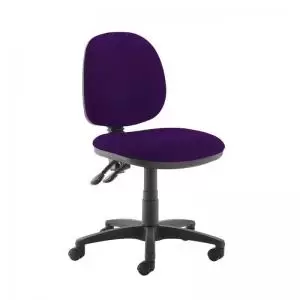 Image of Jota medium back PCB operators chair with no arms - Tarot Purple