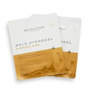 image of Revolution Skincare Gold Hydrogel Face Mask