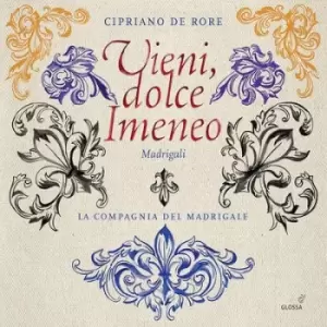 image of Cipriano De Rore Vieni Dolce Imeneo by Cipriano De Rore CD Album