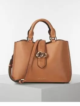 image of Luella Grey Rosie Gemstone Keeper Handbag - Camel