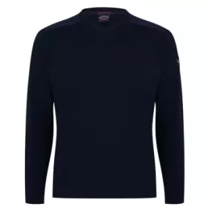 Paul And Shark Marine V Neck Sweater - Blue