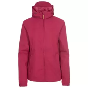 Image of Trespass Womens/Ladies Lynden Waterproof Jacket (2XL) (Berry)
