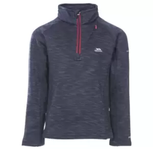 Image of Trespass Childrens Boys Edvin Fleece Top (2/3 Years) (Navy Marl)