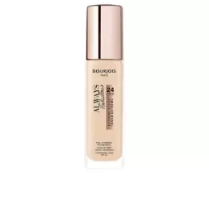 Image of BOURJOIS ALWAYS FABULOUS 24H foundation #100-rose ivory 30ml