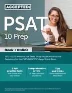 Image of psat 10 prep 2021 2022 with practice tests study guide with practice questi
