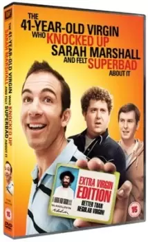 image of The 41 Year-old Virgin Who Knocked Up Sarah Marshall and Felt - DVD