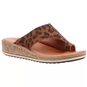 image of Hush Puppies Womens Elissa Toepost Summer Slider Sandals UK Size 3 (EU 36)