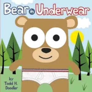 Image of bear in underwear