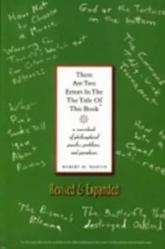 Image of There Are Two Errors in the Title of This Book by Robert M. Martin Paperback