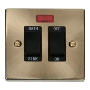 Image of Click Scolmore Deco 20A Sink or Bath Switch - VPAB024BK