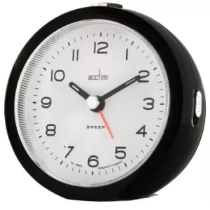 image of Acctim CK5803 Neve Analogue Alarm Clock Raven