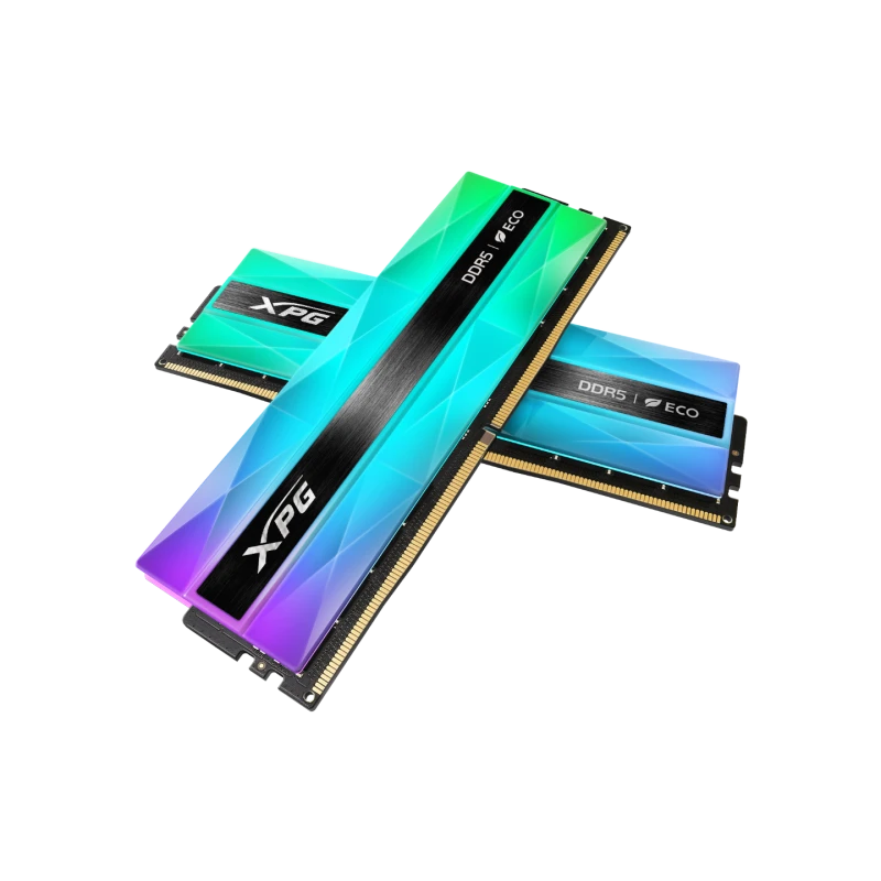 Image of ADATA XPG Lancer Neon RGB 32GB (2x16GB) 7200MHz CL34 DDR5 XMP EXPO Memory Kit - AX5U6800C3416G-DCLANRSG