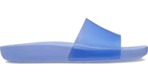 Image of Crocs Splash Glossy Slides Women Moon Jelly 4
