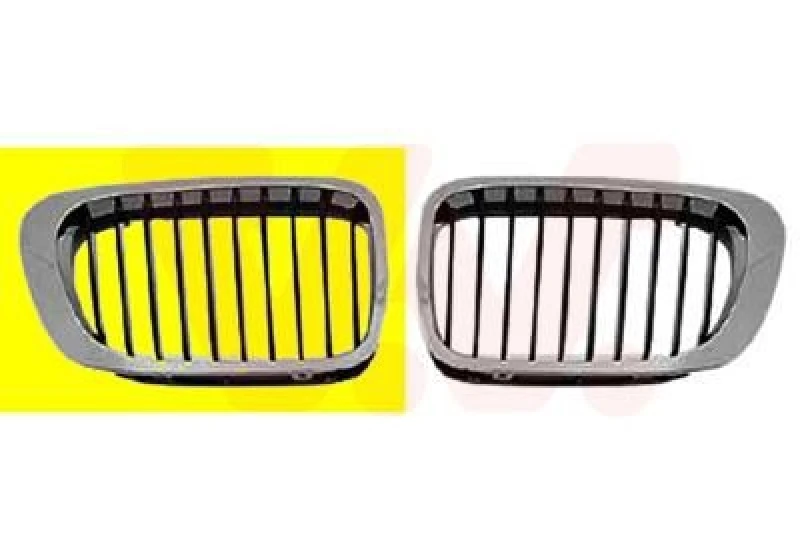 Image of VAN WEZEL Radiator Grille VAN WEZEL 0647518