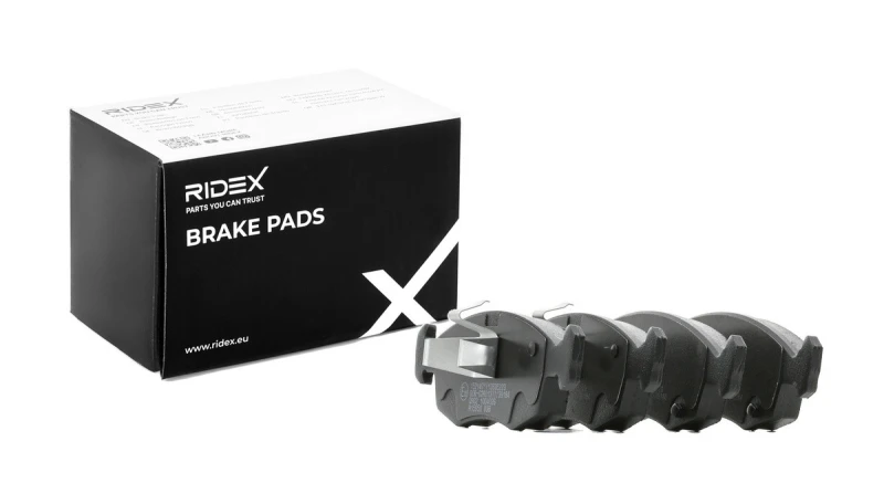 Image of Brake pad set RIDEX 402B1075
