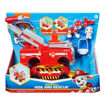 Image of Paw Patrol Rise And Rescue Vehicle - Marshall