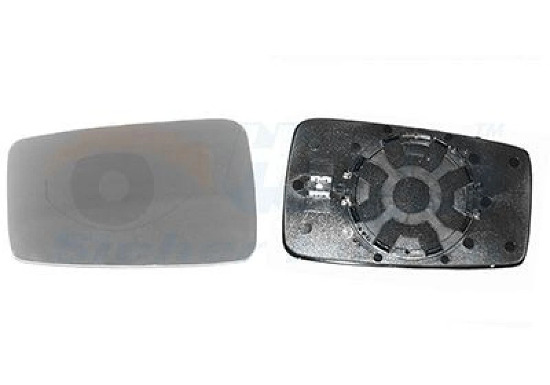 Image of VAN WEZEL Wing mirror glass VAN WEZEL 0320837