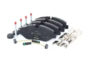 Image of TEXTAR Brake pad set Q+ 2919202 Brake pads,Brake pad set, disc brake VW,MERCEDES-BENZ,CRAFTER 30-50 Kasten (2E_),CRAFTER 30-35 Bus (2E_)