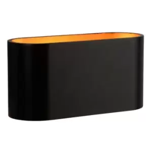 Image of Lucide xera - Up Down Wall Light - 1xG9 - Black