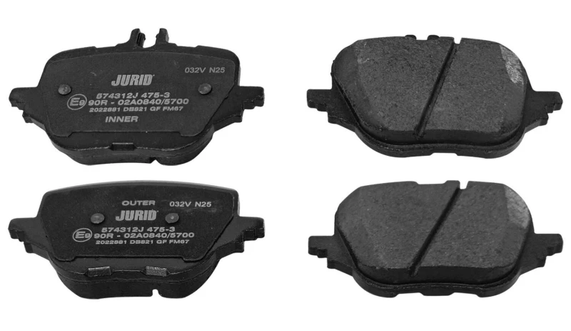Image of Brake pad set JURID 574312J
