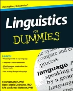 Image of linguistics for dummies