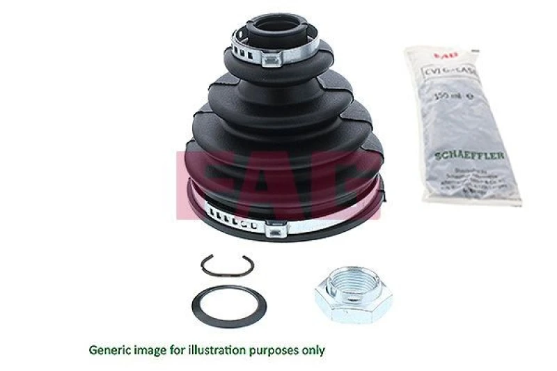 Image of CV boot kit, drive shaft FAG 772 0230 30