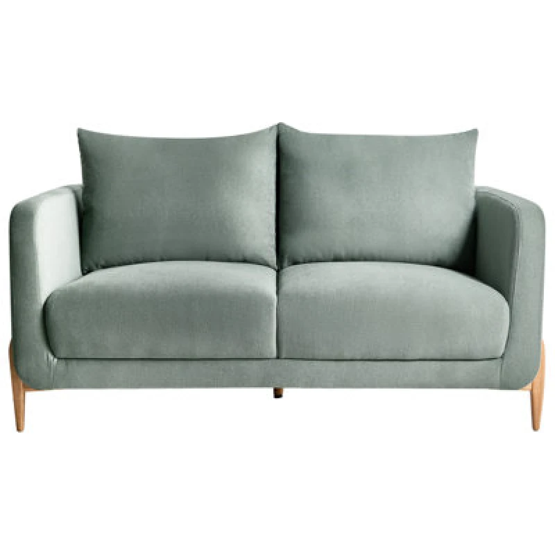 Image of Beliani Sofa 2 Seater Gimo Light Green