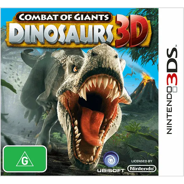 image of Combat of Giants Dinosaurs 3D Nintendo 3DS Game