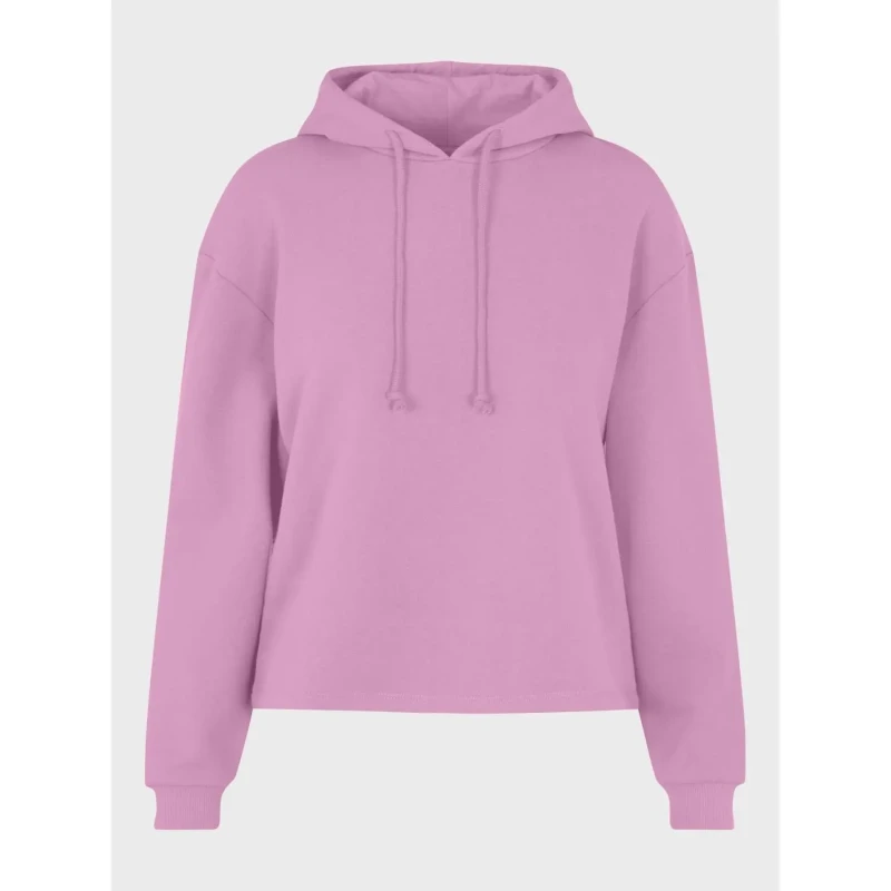 Image of Pieces Womens hooded sweatshirt Pieces Chilli Rose Female M